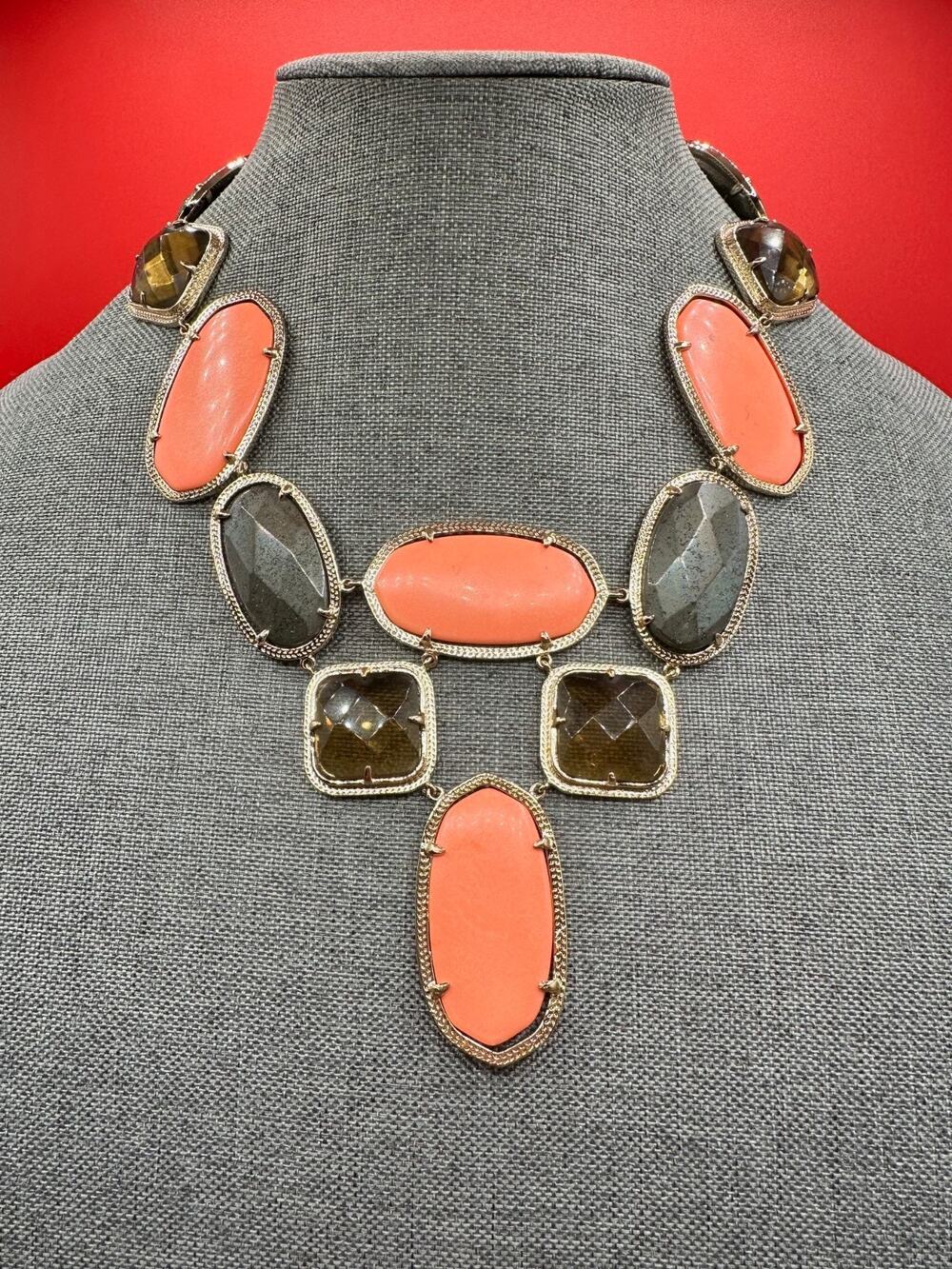 Ultra RARE Kendra Scott Prototype Statement Beautiful Vintage Necklace